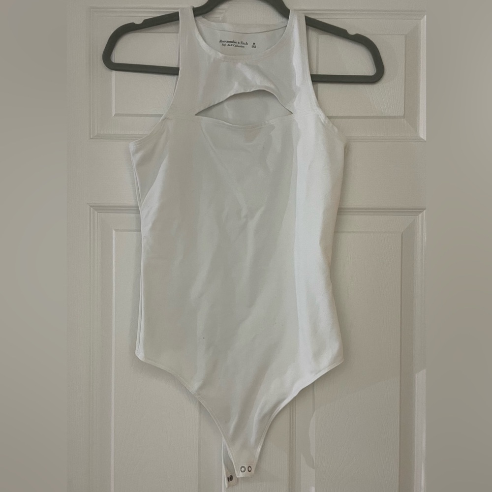 Abercrombie & Fitch Fitted Bodysuit with Cutout Detail